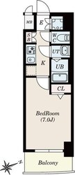 S-RESIDENCE川名駅Northの物件間取画像